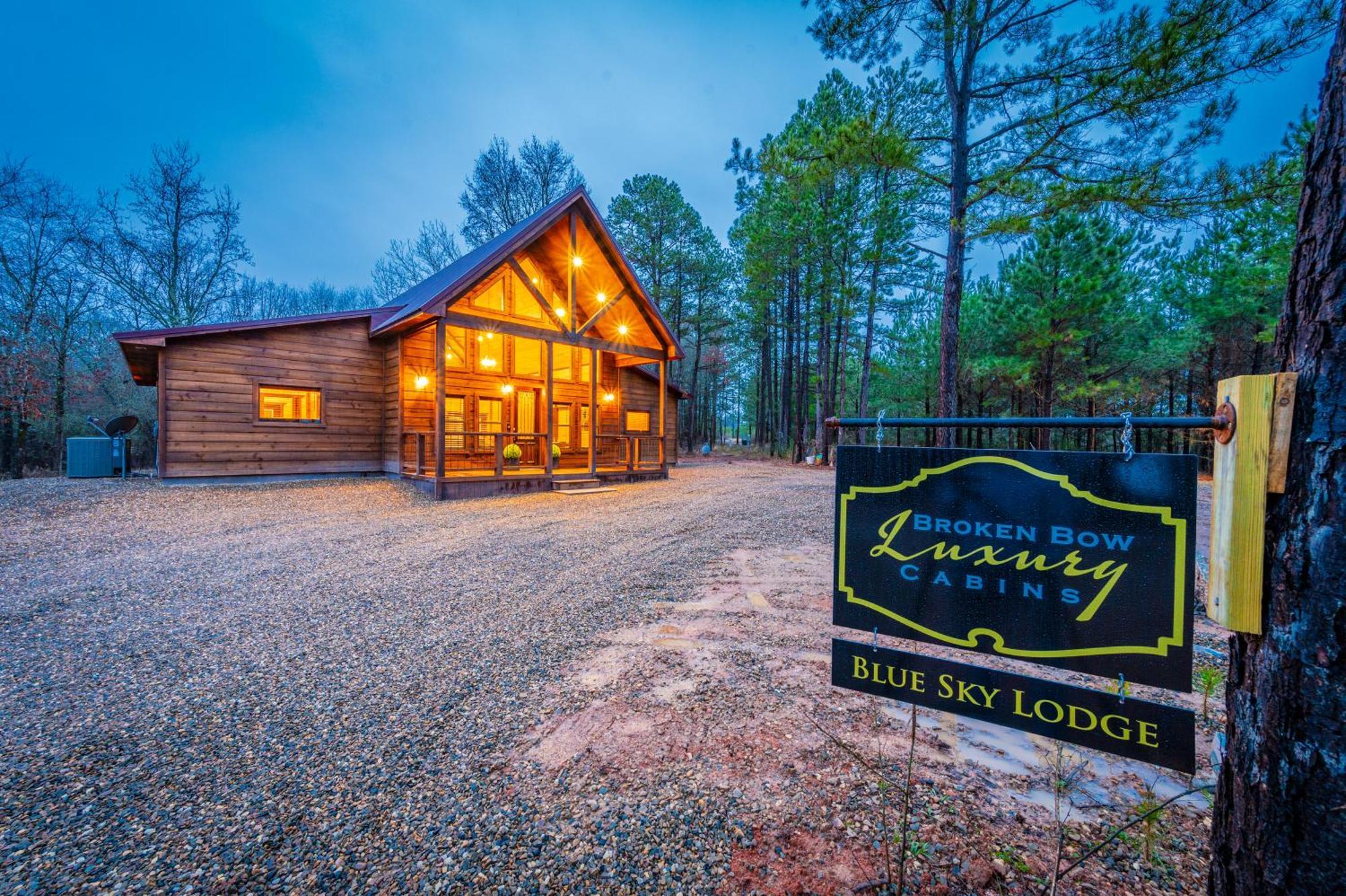 The Luxurious Blue Sky Lodge Is Epic! Брокен-Боу Экстерьер фото